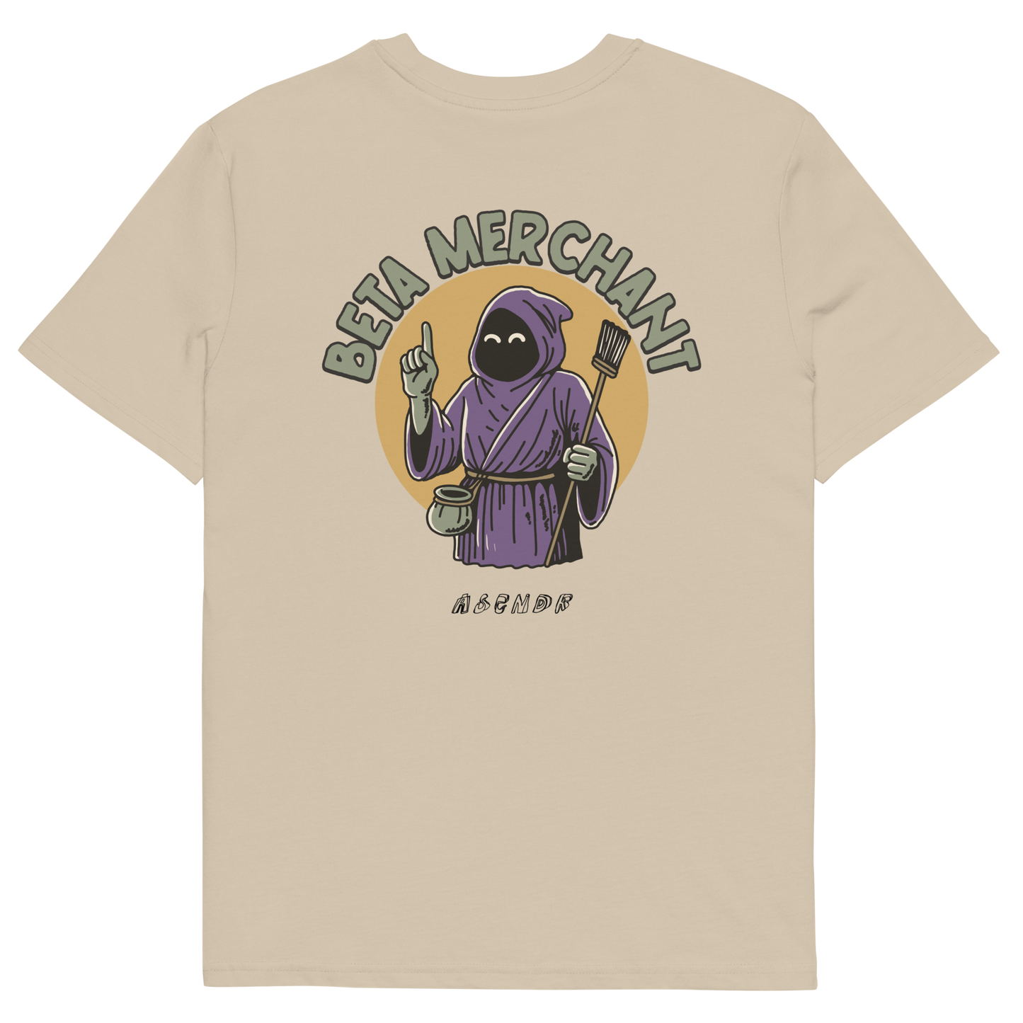 Beta Merchant climbing lifestyle t-shirt by Ascndr Studios